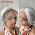 Short Bob Wig Brown Synthetic Lace Front Wigs For Women Pixie Cut Hair Bob Lace Wig Black Wig Sliver Grey Wig Cosplay Daily Life
