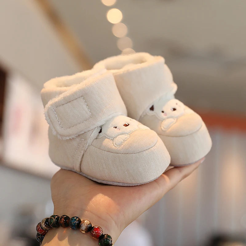 Winter New Cute Cartoon Baby Booties Boy Girl Boots - View 19 | SAMAG