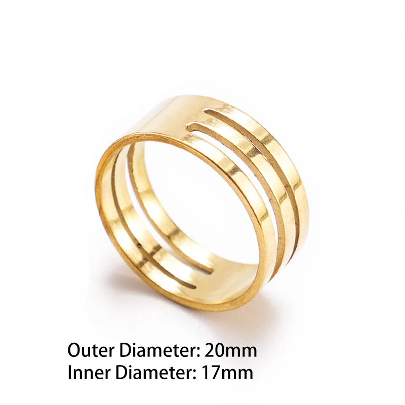 17/18/19mm Stainless Steel Jump Rings Opening Tools Finger Opener For DIY Jewelry Making Materials - Visuel 5 | SAMAG