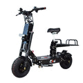 FLJ K14 14inch 8000W 60V Fat wheels skateboard electric scooter with Short Handle fast speed 58MPH