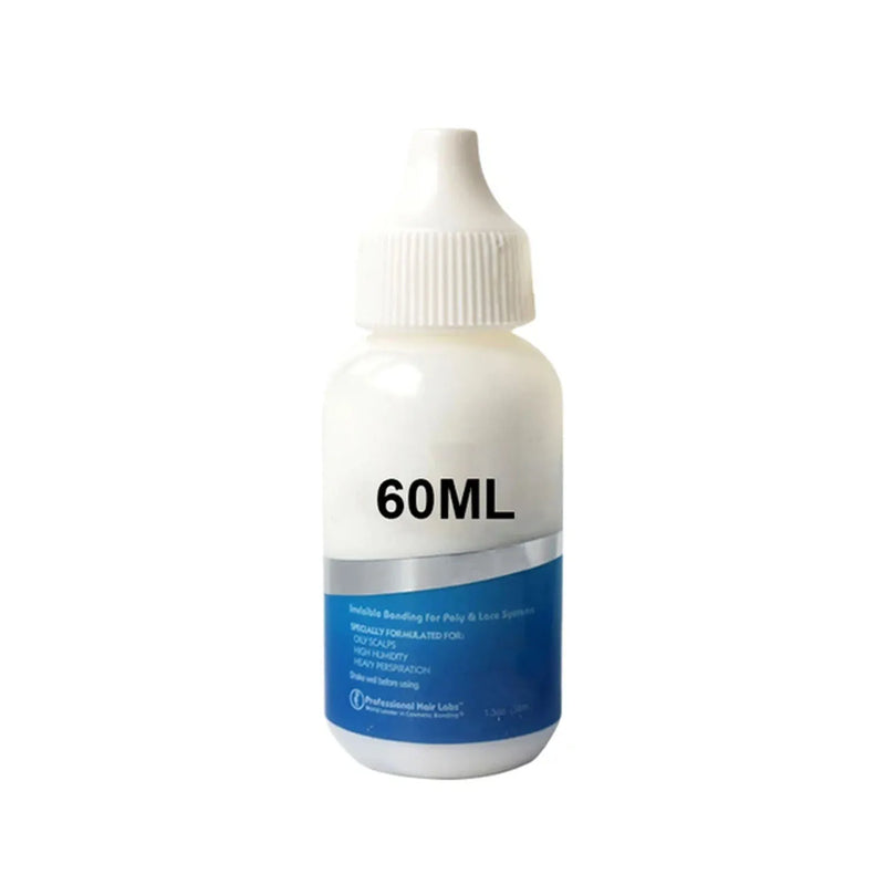 Waterproof Wig Adhesive Invisible Lace Glue for Toupee Frontal Closure Hair Replacement with Ghost+Remover Hair Bonding Solution