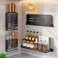 Foldable kitchen Storage Rack Fridge Organizer Storage Tray Clear Food Storage Organizer Spice Rack kitchen Organizer