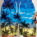 Men's Loose Beach Shorts Drawstring Quick Dry Coconut | SAMAG