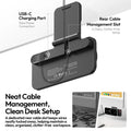 Ulanzi CW15 Wireless Charger Qi2 15W Fast Charging StandBy Ready Instant Magnetic Snap Multimedia Smart Dial Control for Studio