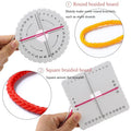 1PCS Flocked Bead Board Bracelet Necklace Beading Accessories Measuring Tools Design Jewelry DIY Craft Tool Jewelry Making