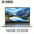 Intel i9 9900 14.1 Inch Ultra Slim Gaming Laptop 5GHz 32GB DDR4 2TB SSD 1920x1080 Office PC Pro Max 2026