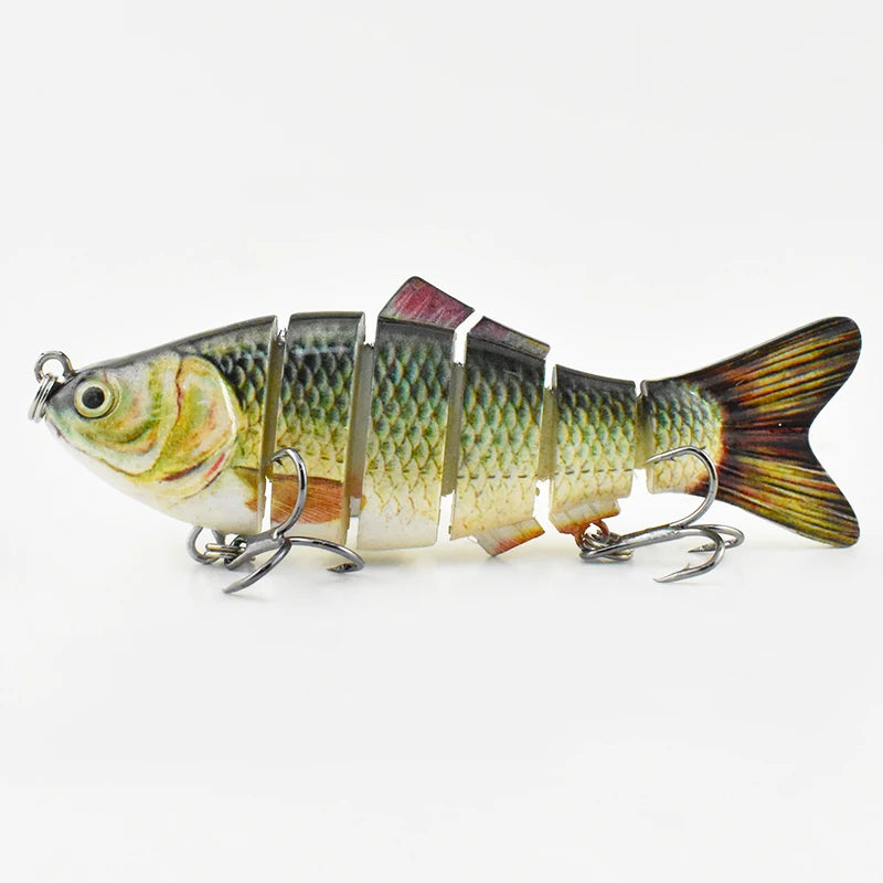4 Inch 6 Segments Jointed Hard Artificial Fishing Lures | SAMAG