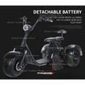 Shaft Drive Three-wheeled Electric Vehicle Lithium Battery 1000W Scooter City Small 48V