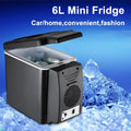 2026 6L 8L Small Car Refrigerator for Home And Camping Summer Cool/Frozen Drinks 12V Car/24V Truck Universal Portable Fridge