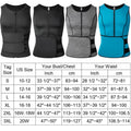 Men's Body Shaper Waist Trainer Sauna Vest Double Belt Sweat Shirt Corset Top Abdomen Slimming Shapewear Fat Burn Fitness Suits