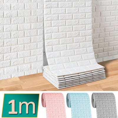 70cm*1m 3D Self-Adhesive Wallpaper Continuous Waterproof | SAMAG