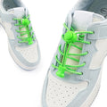 1 Pair Elastic Shoelaces Kit with Push Button Lock Stretch No Tie Shoe Laces for Running Sneakers Sports Shoes Adults Kids
