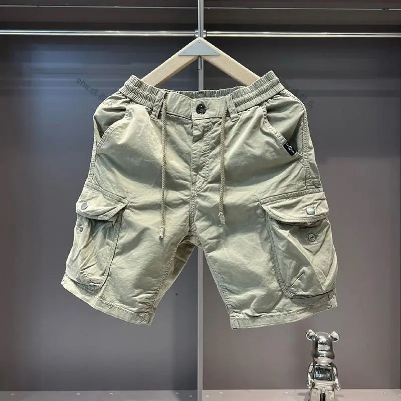 Summer Work Shorts for Men Casual Multi-pocket Loose | SAMAG