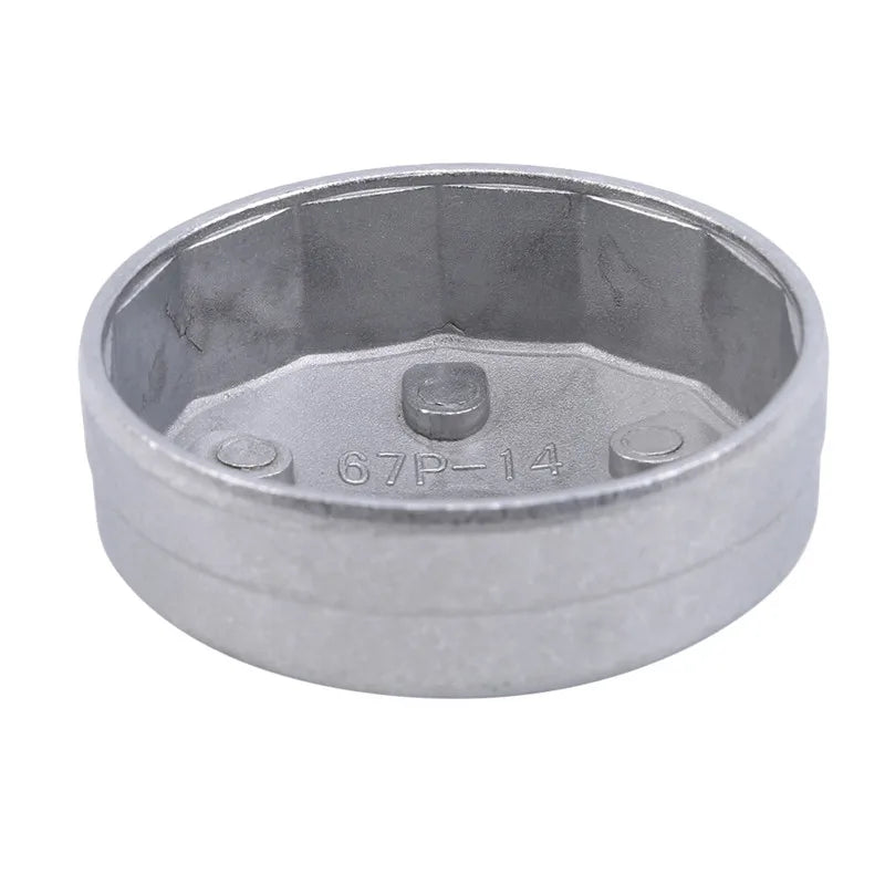 Wrench Auto Tool 1/2 Square Drive 65mm 67mm 74mm 79mm End Cap Oil Filter Wrench Auto Hand Tools Remover Tool For