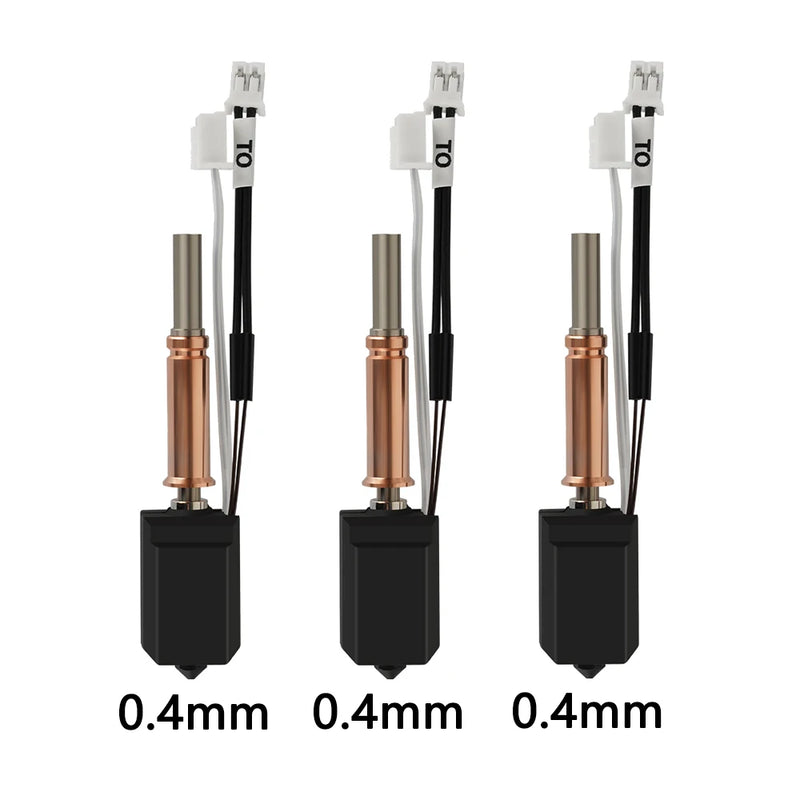 For Anycubic Kobra 3 V2/Kobra 3 V2 Combo Hotend Kit New Upgrade Hotend Ceramic Hotend 3D Printer Brass Hardened Steel Nozzle