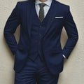 Men's 3pcs Suit Set, Jacket + Vest + Pants, Fashionable High-Quality, Suitable for Weddings, Parties and Formal Occasions