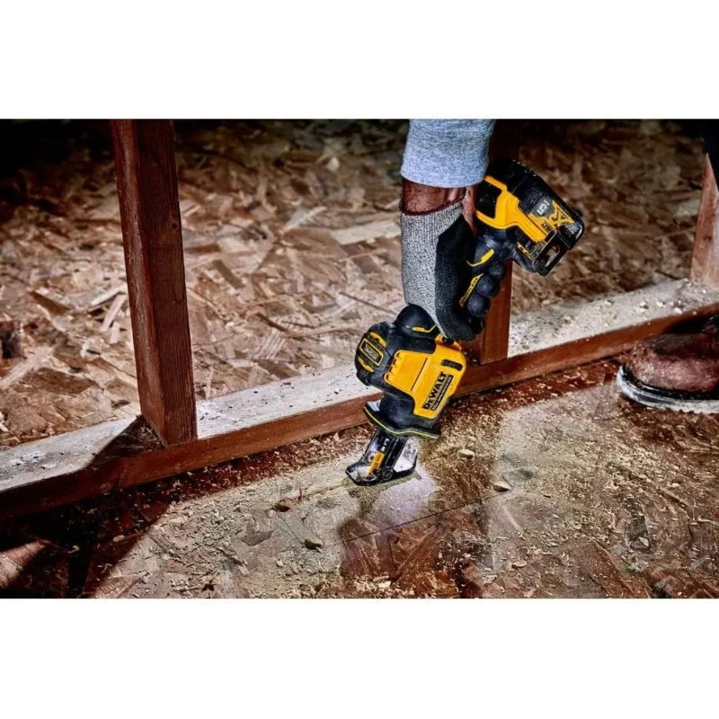 DEWALT Cordless One - Handed Reciprocating Saw DCS369 MAX The Multi - Tasking Powerhouse for Swift Wood - View 5 | SAMAG