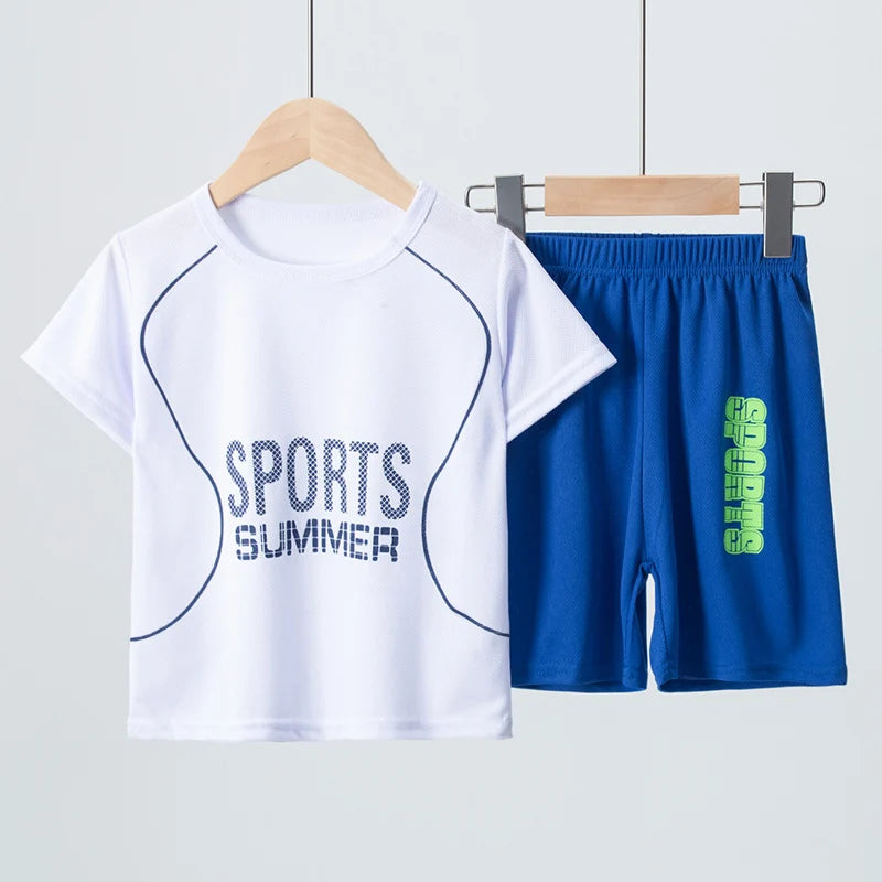 Of Summer Children's Quick-drying Sports Color Suit Boys | SAMAG