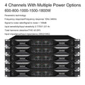 Professional Digital Power Amplifier 4x1800W Class D Audio DJ Pre-Subwoofer Amp 2/4 Channel Line Array Speaker Sound Amplifier