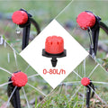50-5M 1/4'' Hose Adjustable Drippers Automatic Watering Kit for Garden Greenhouse Home Outdoor Sprinkler Drip Irrigation System