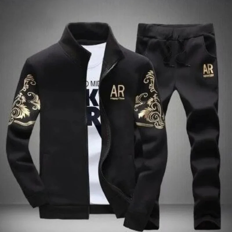 Plus Size 5XL 6XL Men's Tracksuit Autumn Clothes | SAMAG