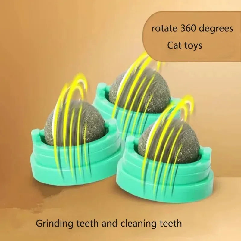 Mint Ball Cat Teeth Cleaning Toy Designed For Chewing And Entertainment A Must-Have Cats Fun Pet Licking