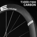 KORE CYCLONE Bicycle Carbon Wheelset 50MM Height Lightweight Carbon Spokes 36T Ratchet HG/XDR/MS Hub Winter Cycling Accessories