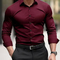 Summer New Men's Long-Sleeve Shirt Business Formal Wear | SAMAG