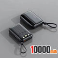 120W 500000mAh PowerBank Large Capacity 4 In1 Cables Intelligent Digital Display Light Portable Powerbank For iPhone Huawei 2026