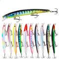 Big Laser Minnow Fishing Lures 13.5cm15g Hard Bait Crank | SAMAG