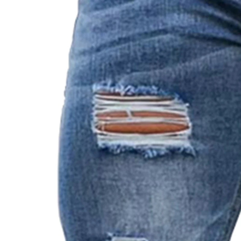 Men's Dropship Custom Label Logo Y2K Zipper Ripped Skinny | SAMAG