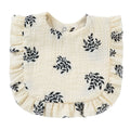 Baby Saliva Towel Muslin Cotton Infant Bibs Kids Feeding Eating Apron Boys Girls Ruffle Towel Toddler Newborn Prints Burp Cloth