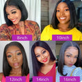 13X6 Hot Sale Glueless Wigs 13x4 Short Bob Bone Straight Best 100% Human Hair Wig for Women Ready To Wear Go Lace Frontal Wigs