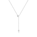 ANDYWEN 925 Sterling Silver Transformer Adjustable Chain Heart Pendant Charm Necklace Drop Choker Resizable Women Luxury Jewekry