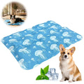 Pet Cooling Mat for Dogs and Cats, Self-Cooling Ice Silk Pad, Breathable Summer Kennel Bed for Pets, Comfortable Cooling Bed