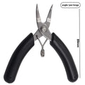 Jewelry Crimping Pliers For Making Tips Tool Tweezers Crimp Nose Pliers Jump Rings & Split Rings Double Rings Diy Accessories