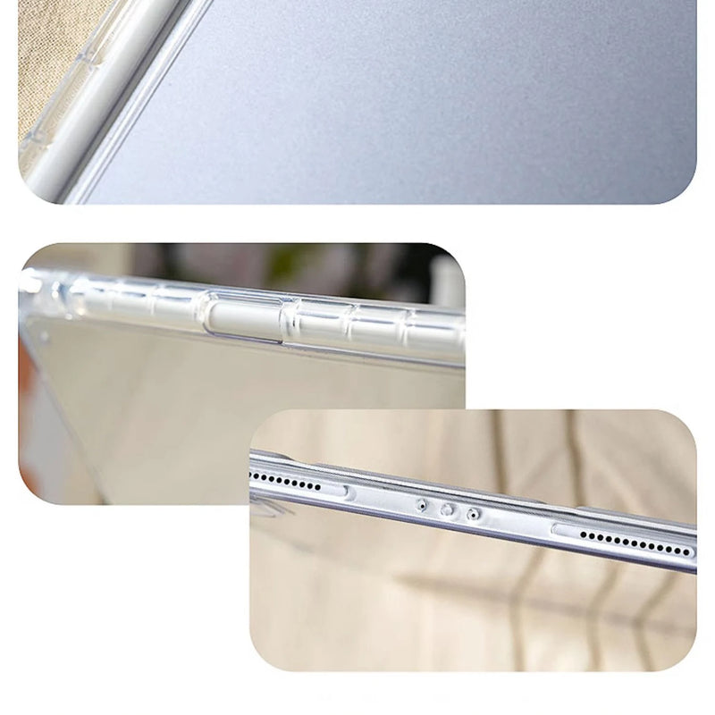 For 2025 iPad Air 11 Case iPad 10th Generation  11th A16  9th Mini6 7 13in iPad Pro11 4 5 10.9in 12.9 M2 M3 M4 M5 Holder Case
