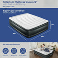 Tritech Air Mattress Bed 2 Person w/Built - in AC Pump - View 2 | SAMAG