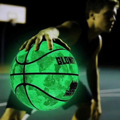 Glowing Green BasketBall For Men Women, Official Size | SAMAG