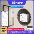 SONOFF MINI-ZB1GP MINI PM Zigbee Power Energy Meter (Non-Switch) 16A Max Energy Tracking Cost Calculation Overload Overcurrent
