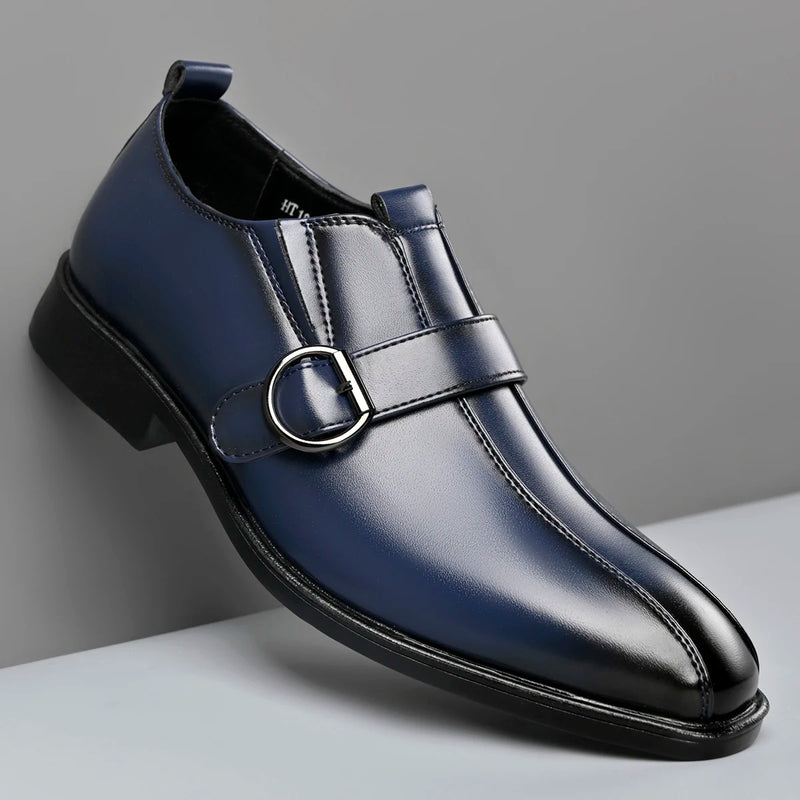 Italian Mens Dress Oxford Shoes Fashion Business Wedding Party Designer Shoes Evening Casual Leather Oxford Shoes Office Flats