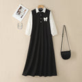 Women's Muslim Modest Fashion Maxi Dress Half Buttons | SAMAG