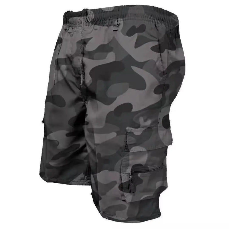 New Summer Men's Casual Multi Pocket Shorts Lightweight | SAMAG