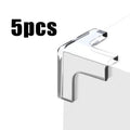 1-6pcs Table Corner Protector, Edge Sticker, Glass Corner Furniture, Silicone Corner Protector, Table Anti-Collision