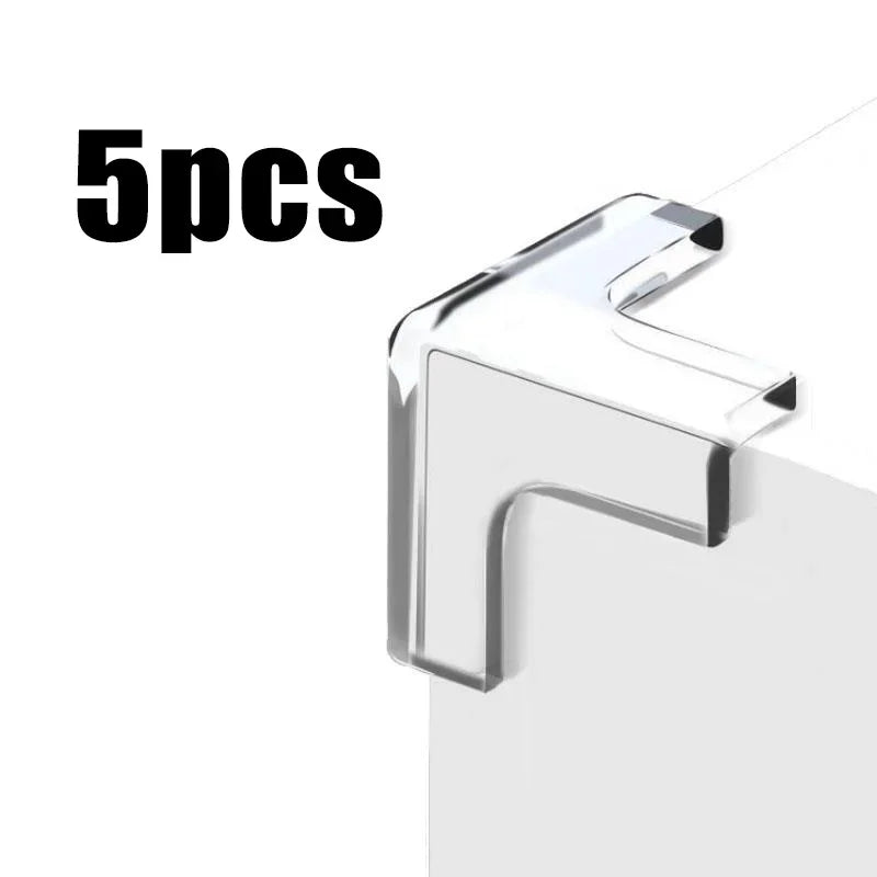 1-6pcs Table Corner Protector, Edge Sticker, Glass Corner Furniture, Silicone Corner Protector, Table Anti-Collision