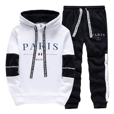 Sports Single Piece Men's Tracksuit - Hooded Sweatshirt | SAMAG