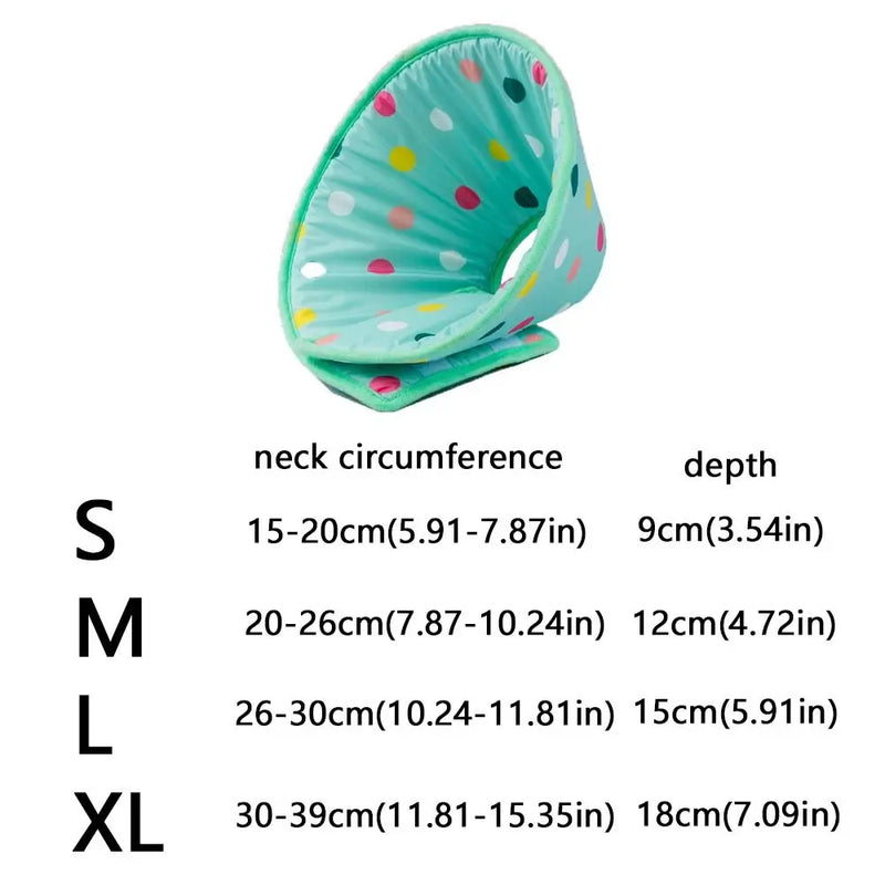 Anti Licking Pet Elizabethan Collar Soft Comfortable Cat Protective Collar Breathable Anti Scratch Anti Bite Collar