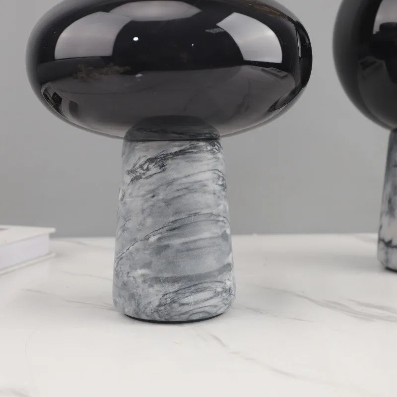 Marble Glass Vase Ornaments Hydroponic Vases Desktop Flower Arrangement Floral Organ Dried Flower Vase Decorative Vases Crafts