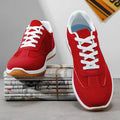 Men's Shoes, Spring and Autumn Trendy Shoes, New Cross-Border Models, White, Black, Red Sports Shoes, Soft-Soled, Breathable, Men's Low-Top Versatile Casual Shoes