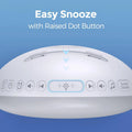 Awakening Wake Up Sunrise Alarm Clock Table Clock Dimmable with 3 Ring 8 Nightlight 26 Sound Sleep Timer Night Light